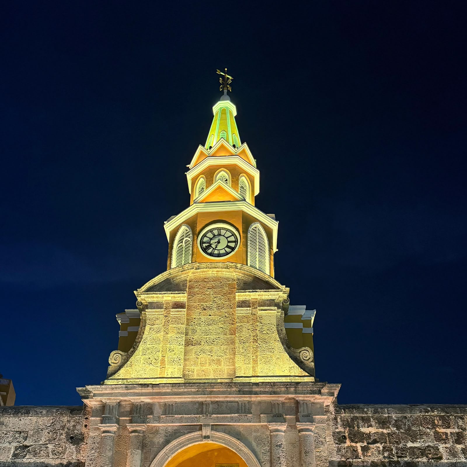 La Torre del Reloj  de Cartagena se iluminar&aacute; de p&uacute;rpura y dorado este 9 y 10 de septiembre 