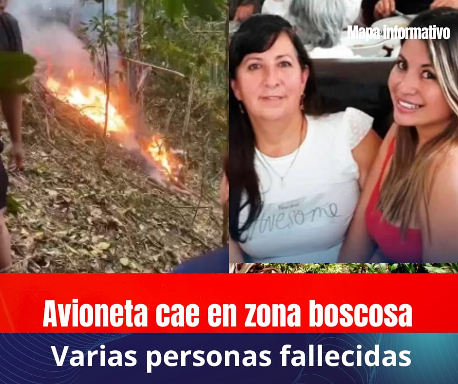 Terrible accidente en zona boscosa deja a varias personas nacionales sin vida