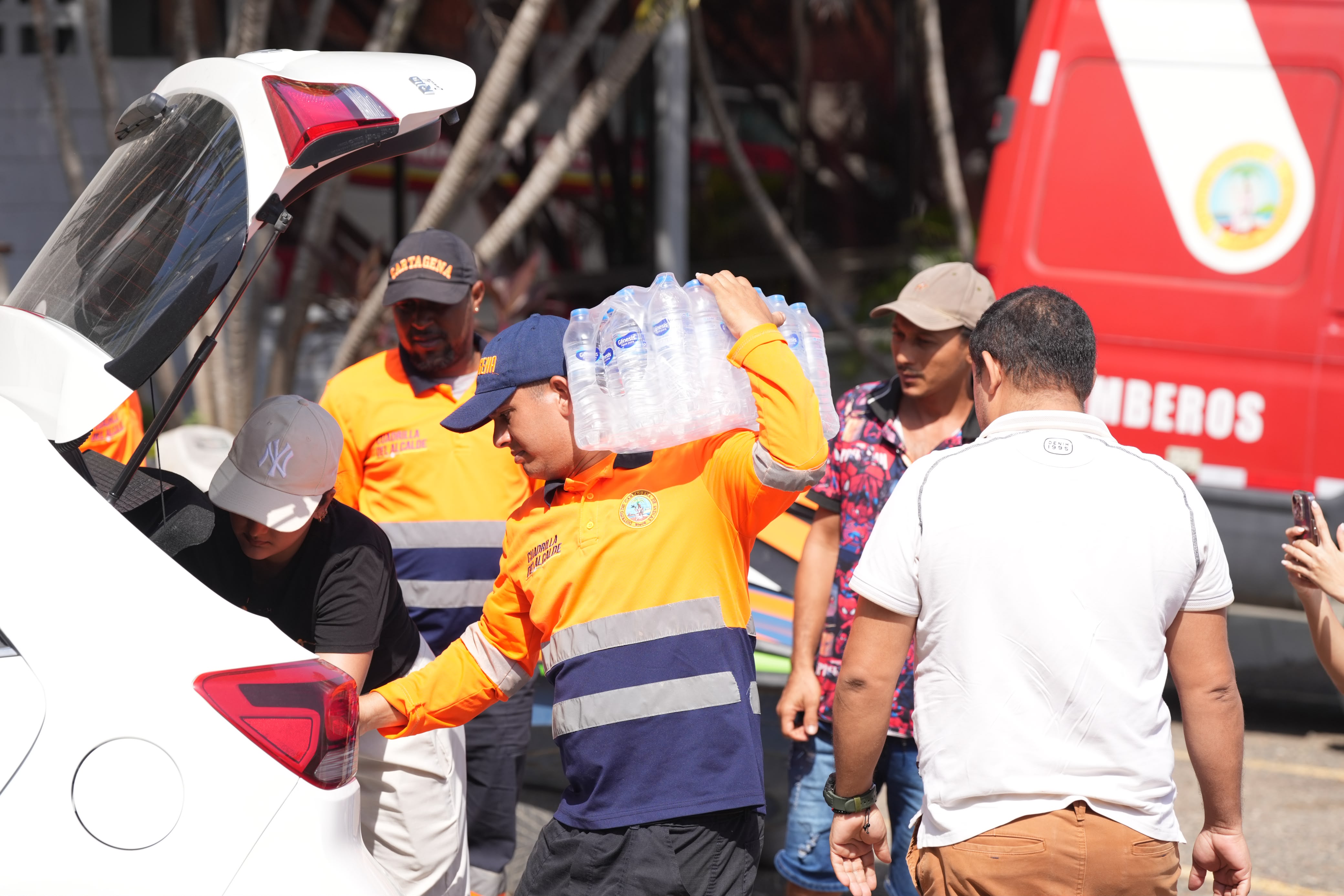 Cartagena se solidariza con los afectados por el sismo en el pais