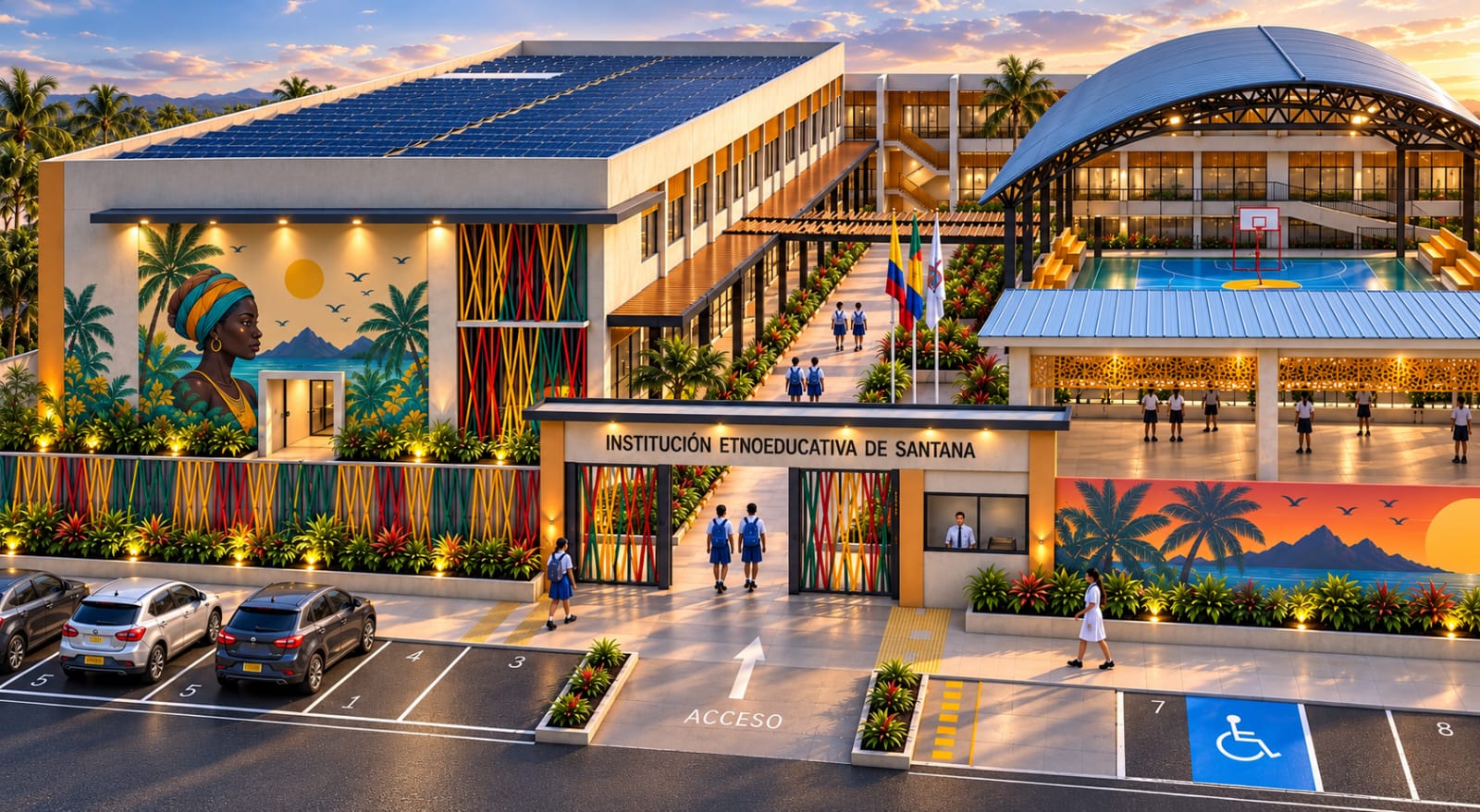 As&iacute; ser&aacute; el nuevo colegio Etnoeducativo de Santa Ana