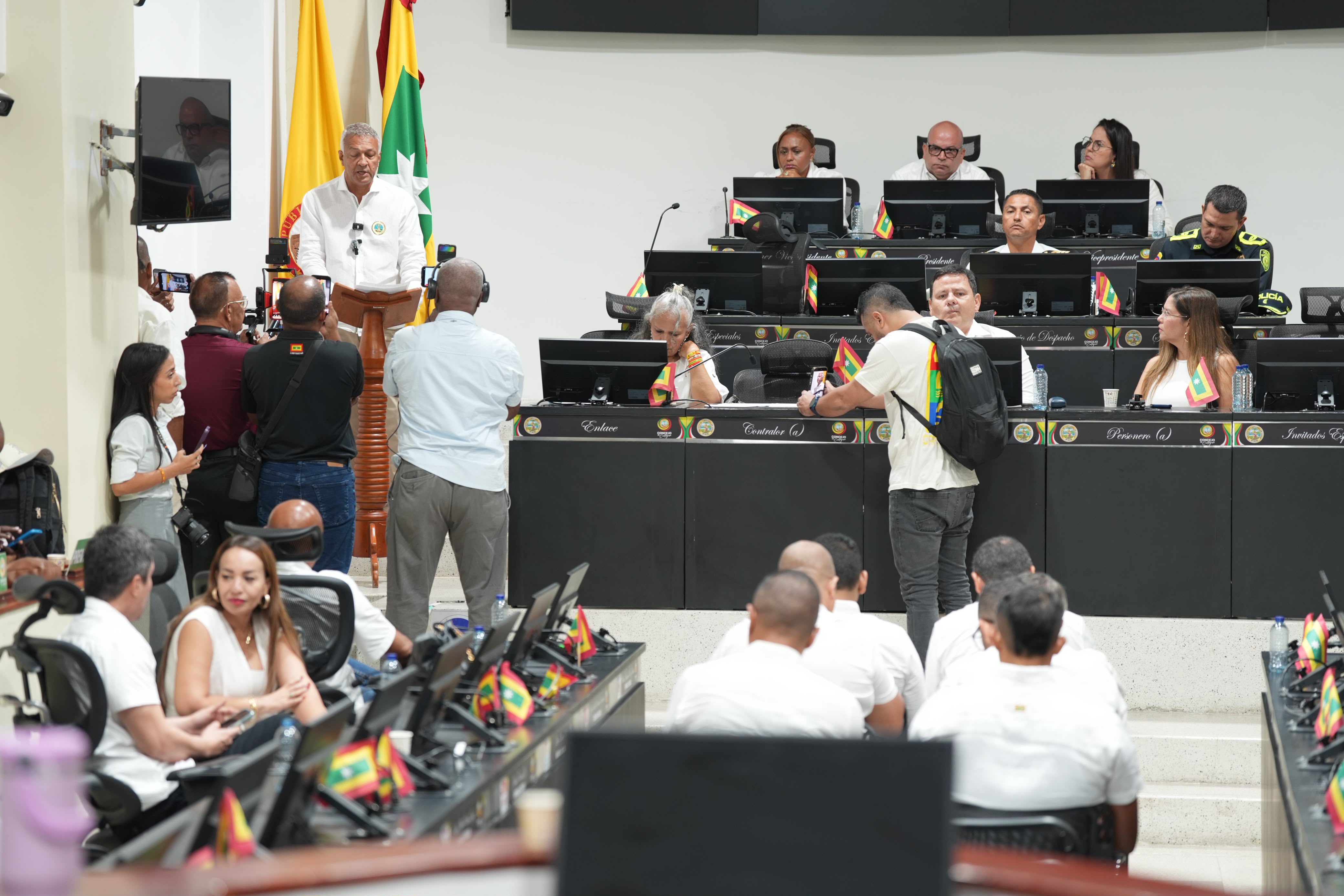 En primera sesi&oacute;n extraordinaria ante el concejo convocada por el alcalde Dumex Turbay se ratific&oacute; la importancia del paquete de iniciativas y proyectos clave para la ciudad.