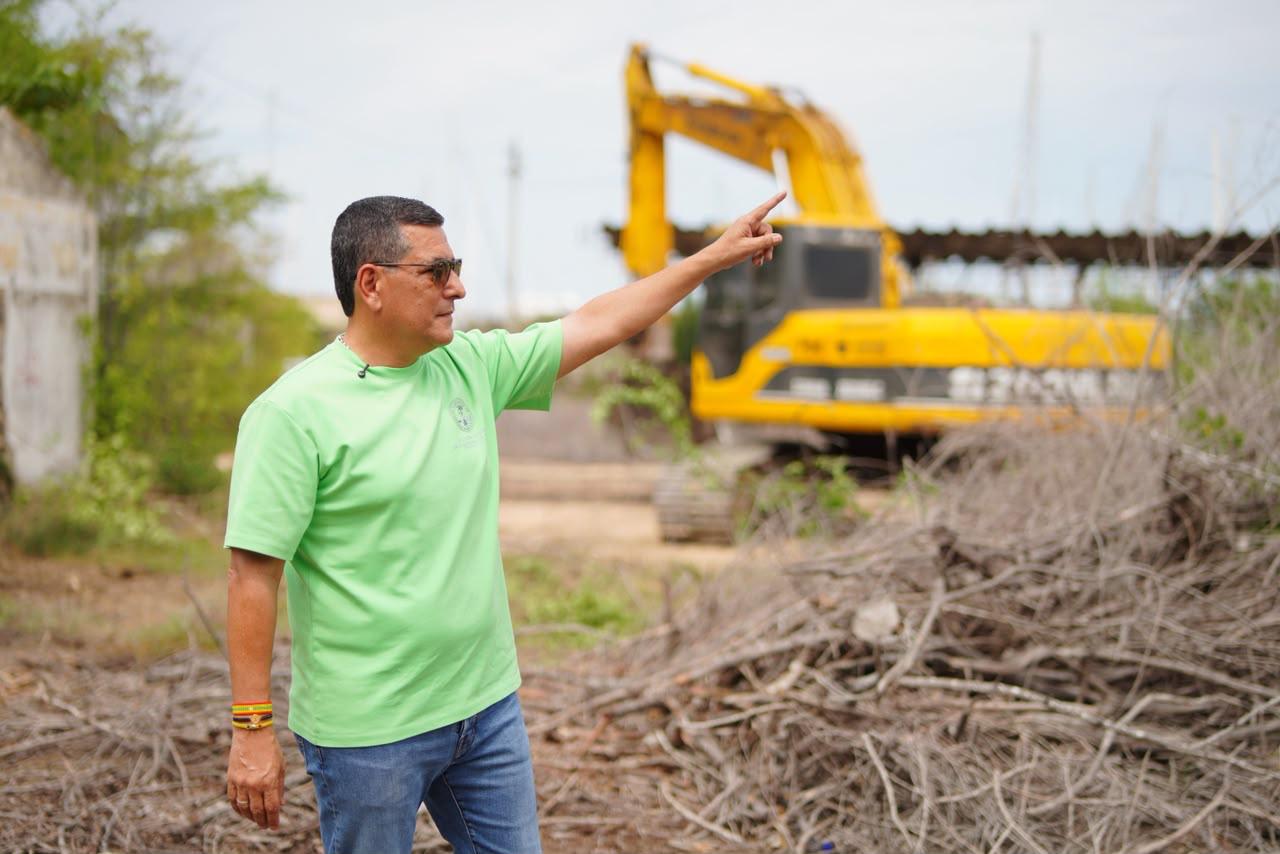 Alcalde inicia la construcci&oacute;n del Distrito Creativo, Tur&iacute;stico y Cultural de Manga 