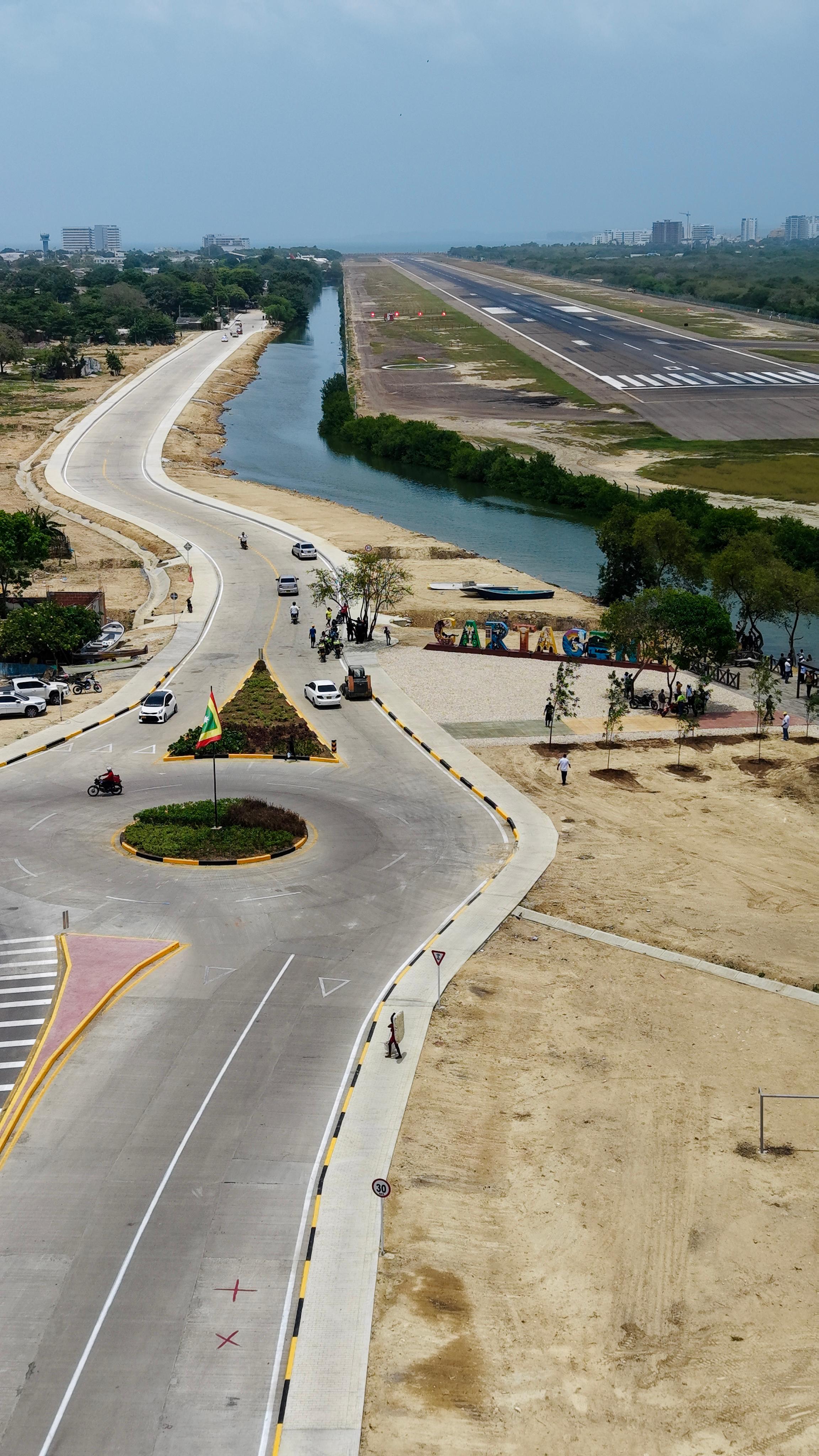 Cartagena se transforma en infraestructura vial
