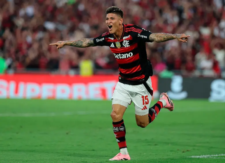 En goleada de flamengo Jorge carrascal fue figura con gol y dos asistencias 