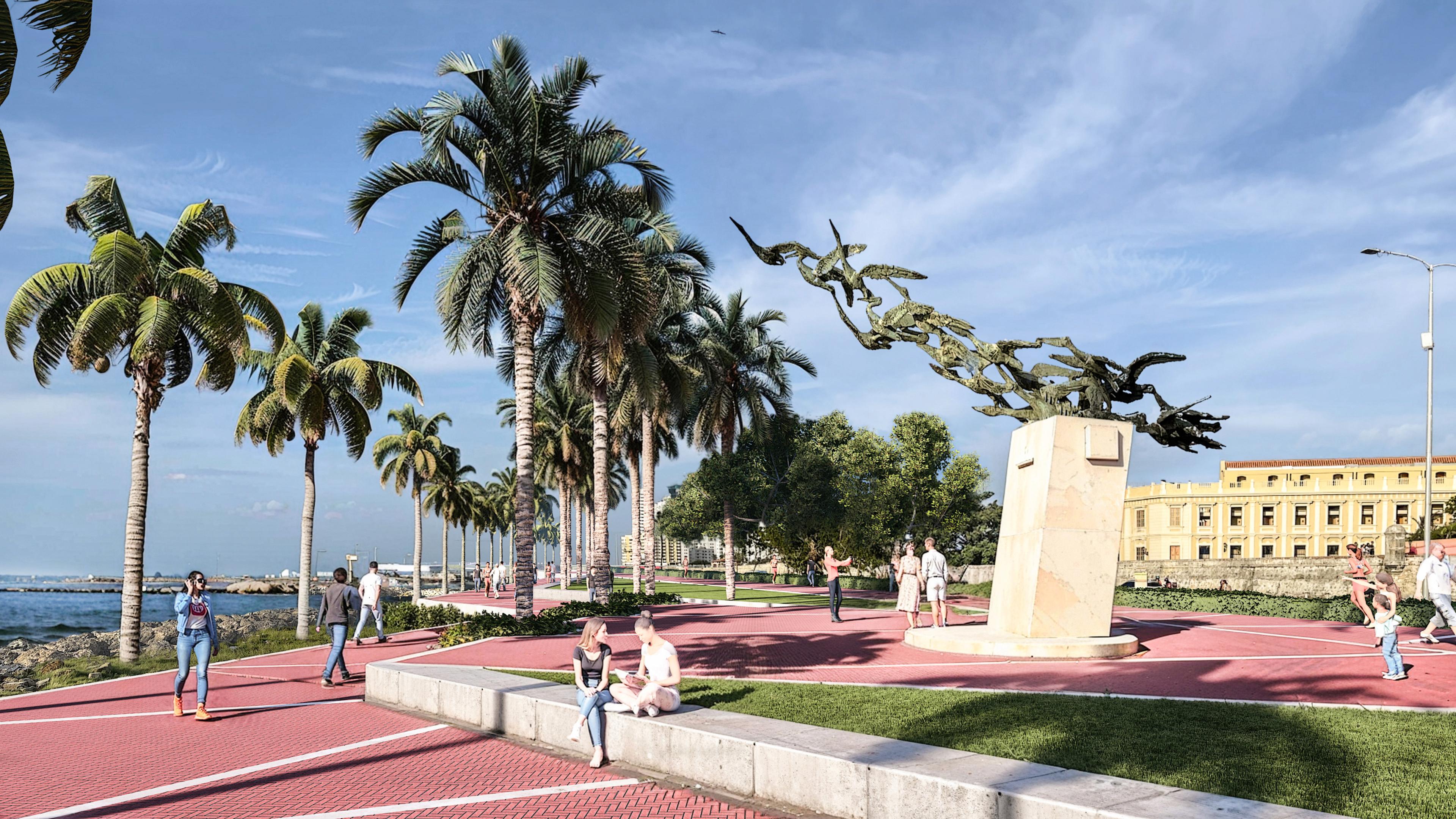 Malec&oacute;n del Mar ira hasta bocagrande y via  perimetral hasta el Pozon.gobierno nacional finciara ambos proyectos 