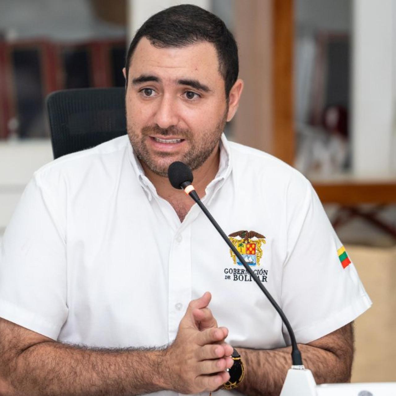 Gobernador Yamil Arana pidio a la fuerza p&uacute;blica proteger a Norosi 