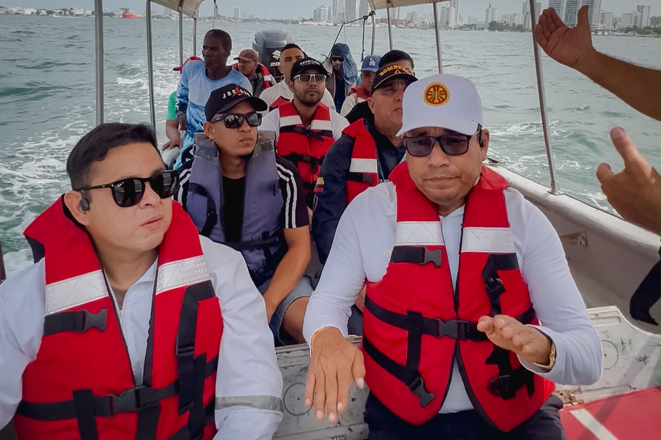 Cuerpo de bomberos de cartagena fortalece las capacidades para la atenci&oacute;n de emergencias maritimas